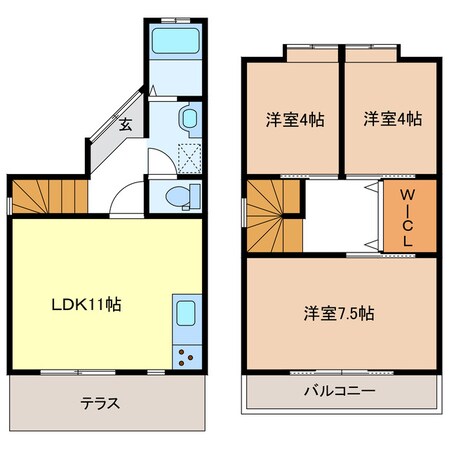 Twin　Apexの物件間取画像